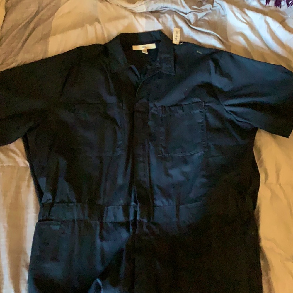Brand New Navy Jumpsuit (XL)
